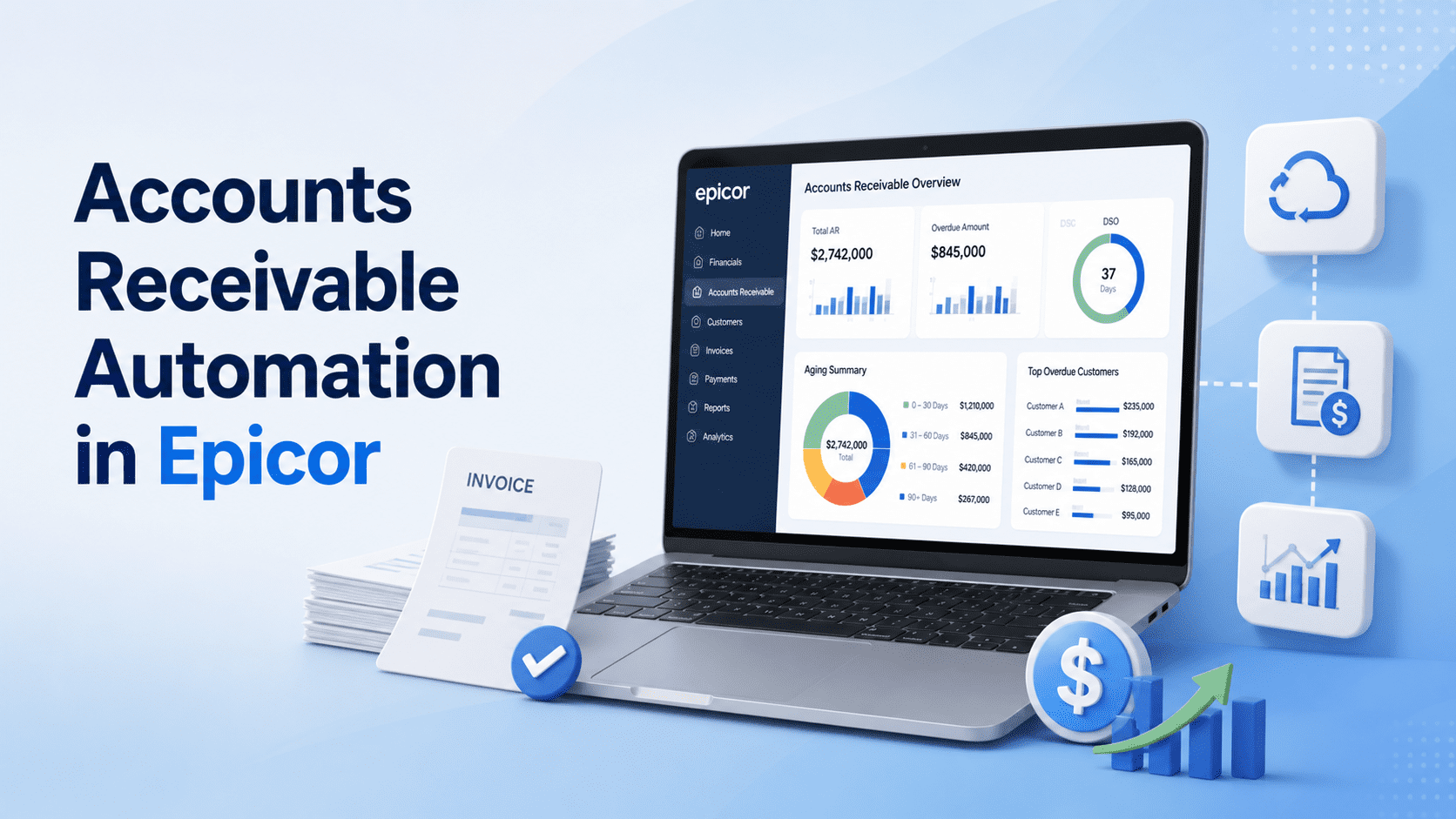 Accounts Receivable Automation in Epicor: Where ERP Limitations Meet Modern AR Needs