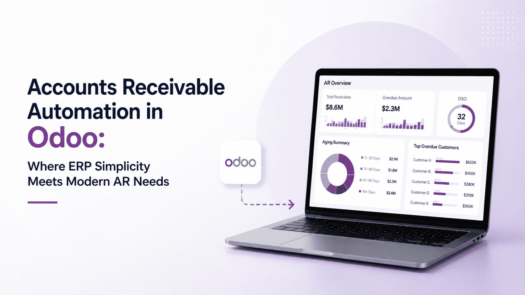 Accounts Receivable Automation in Odoo: Where ERP Simplicity Meets AR Complexity